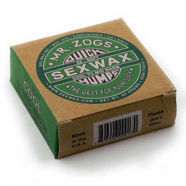 Sex Wax Quick Humps 3X-Soft to Mid Warm 58°F to 74°F